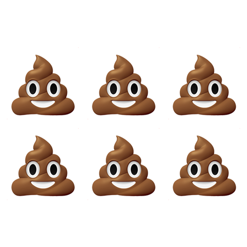 💩💩💩💩💩💩 Emoji Domain iOS rendering
